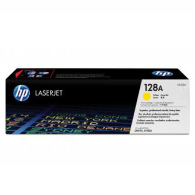 HP CE322A (128A), originálny toner, žltý