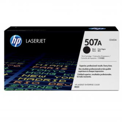 HP CE400A (507A), originálny toner, čierny