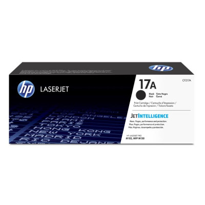 HP CF217A (17A), originálny toner, čierny, 1600 strán