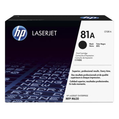 HP CF281A (81A), originálny toner, čierny