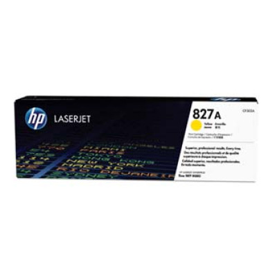 HP CF302A (827A), originálny toner, žltý