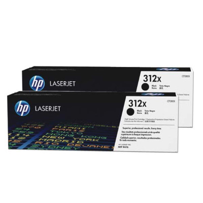 HP CF380XD (312X), originálny toner, čierny, 2-pack