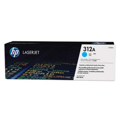 HP CF381A (312A), originálny toner, azúrový, 2700 strán