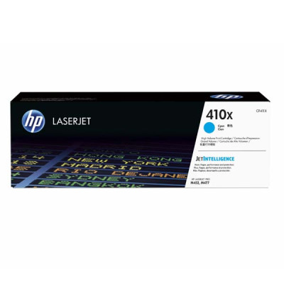 HP CF411X (410X), originálny toner, azúrový, 5000 strán