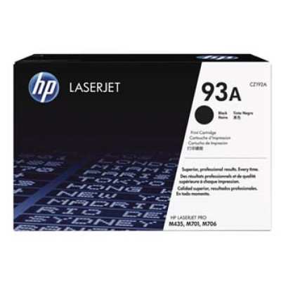 HP CZ192A (93A), originálny toner, čierny, 12000 strán