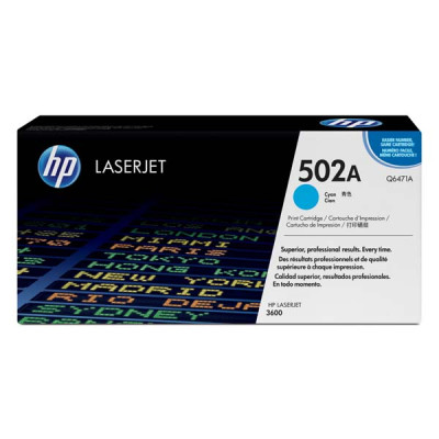 HP Q6471A (502A), originálny toner, azúrový