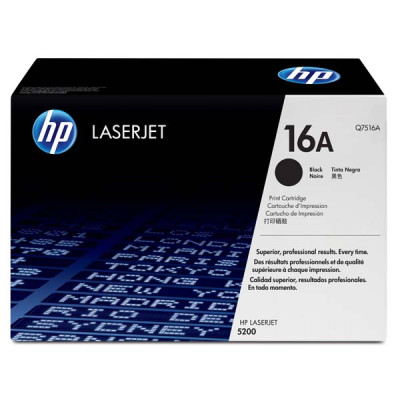 HP Q7516A (16A), originálny toner, čierny