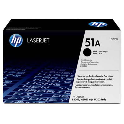 HP Q7551A (51A), originálny toner, čierny