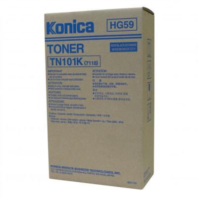 Konica Minolta TN-101K (012A), originálny toner, čierny, 2 × 413 g, 2-pack