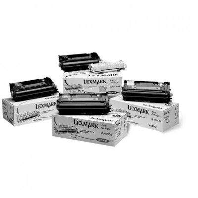 Lexmark 10E0040, originálny toner, azúrový