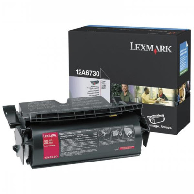 Lexmark 12A6730, originálny toner, čierny