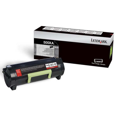 Lexmark 50F0XA0, originálny toner, čierny