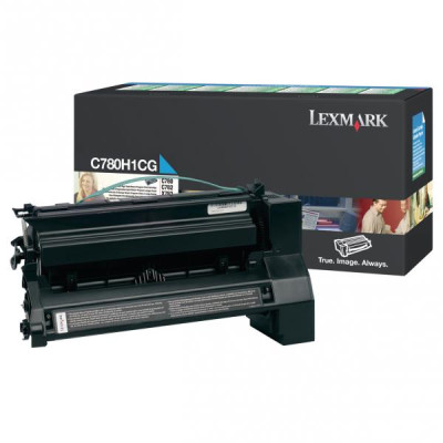 Lexmark C780H1CG, originálny toner, azúrový