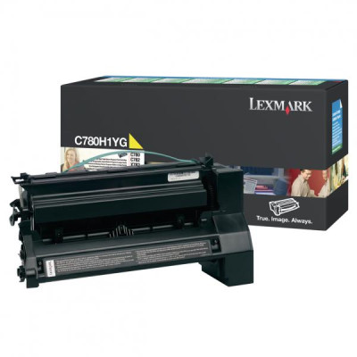 Lexmark C780H1YG, originálny toner, žltý