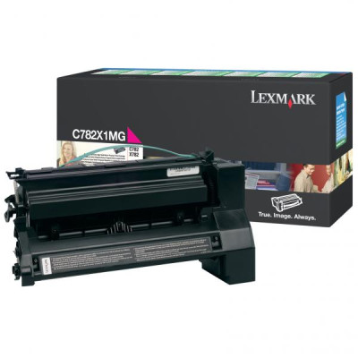 Lexmark C782X1MG, originálny toner, purpurový