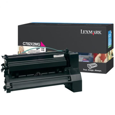 Lexmark C782X2MG, originálny toner, purpurový