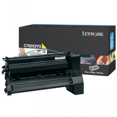 Lexmark C782X2YG, originálny toner, žltý