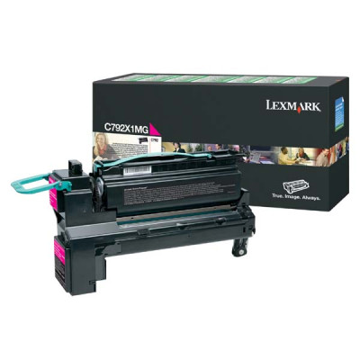 Lexmark C792X1MG, originálny toner, purpurový