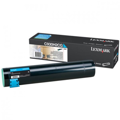 Lexmark C930H2CG, originálny toner, azúrový