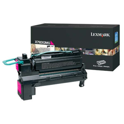 Lexmark X792X2MG, originálny toner, purpurový