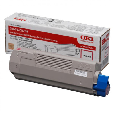 Oki C5650 (43872306), originálny toner, purpurový