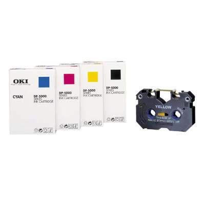 Oki DP5000 (41067601), originálny toner, azúrový