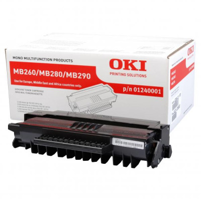 Oki MB200 (1240001), originálny toner, čierny