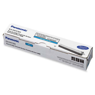 Panasonic KX-FATC501, originálny toner, azúrový, 2000 strán