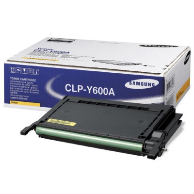 Samsung CLP-Y600A, originálny toner, žltý