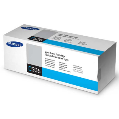 Samsung CLT-C506S (SU047A), originálny toner, azúrový