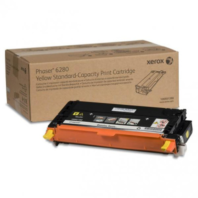 Xerox 106R01390, originálny toner, žltý