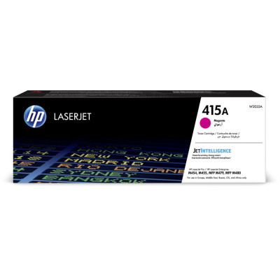 HP W2033A (415A), originálny toner, purpurový, 2100 strán