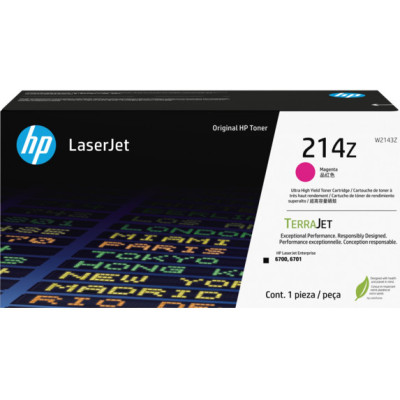 HP W2143Z (214Z), originálny toner, purpurový